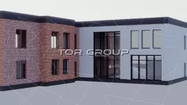 Продажа здания 802 кв.м.-1. Фасад фронтальная