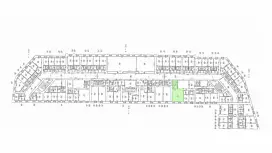 Аренда офиса 43 кв.метров, 5 этаж-99. План объекта
