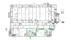 Аренда склада 400.6 кв.метров, 1 этаж-99. План объекта