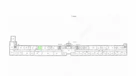 Аренда офиса 29.4 кв.метров, 3 этаж-99. План объекта