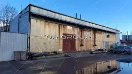 Аренда склада 125.5 кв.метров, 1 этаж-2. Фасад с угла