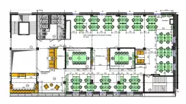 Аренда дизайнерского офиса 437 кв.м.-99. План объекта