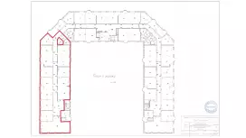 Аренда офиса 923.9 кв.метров, 4 этаж-99. План объекта