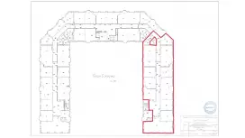 Аренда офиса 960.4 кв.метров, 5 этаж-99. План объекта