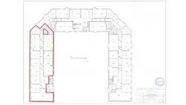 Аренда офиса 923.8 кв.метров, 6 этаж-99. План объекта