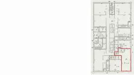 Аренда торгового помещения 63 кв.метров, 1 этаж-999. План поэтажный