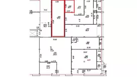 Аренда склада 124 кв.метров, 10 этаж-99. План объекта