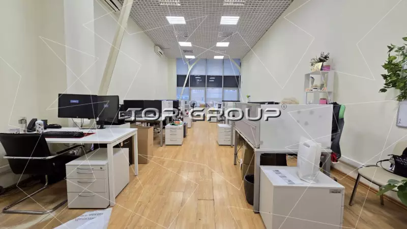 ОФИС 157 м&sup2; С ВЫСОКИМИ ПОТОЛКАМИ И РЕМОНТОМ-98. Фото объекта