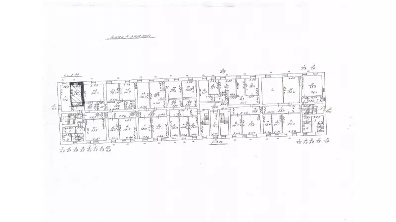 Офис 16,2 м2 в центре-99. План объекта