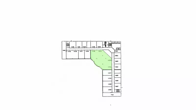 Офис 313 м2 в БЦ класса В-99. План объекта