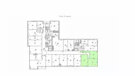 Аренда офиса 141.2 кв.метров, 11 этаж-99. План объекта