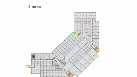 Офис 19,7 м2 с окном-99. План объекта