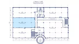 Продажа офиса 218.94 кв.метров, 2 этаж-99. План объекта