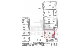 Аренда офиса 32 кв.метров, 2 этаж-99. План объекта