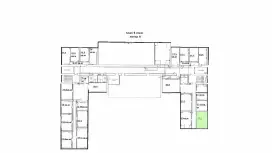 Аренда офиса 22.5 кв.метров, 6 этаж-99. План объекта