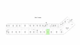 Аренда офиса 50 кв.метров, 5 этаж-99. План объекта