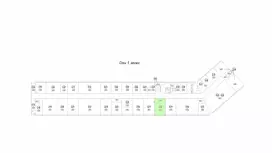 Аренда офиса 50 кв.метров, 5 этаж-99. План объекта