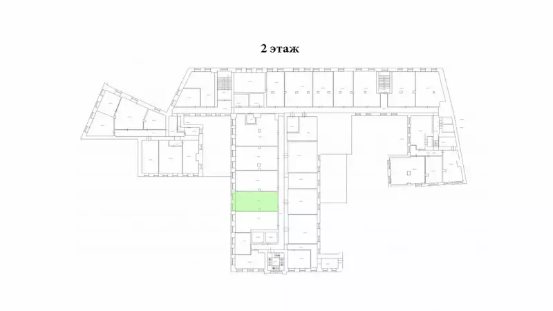 Без посредников. Аренда офиса 54м-99. План объекта