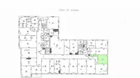 Аренда офиса 42.3 кв.метров, 10 этаж-99. План объекта