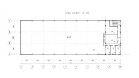 Склад/производство 950 м2-99. План объекта