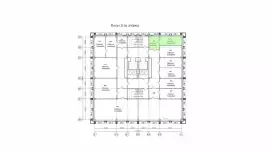 Аренда офиса 54 кв.метров, 3 этаж-99. План объекта