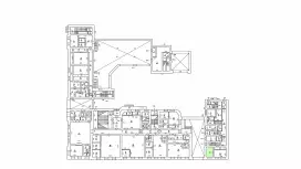 Аренда офиса 9.5 кв.метров, 1 этаж-99. План объекта