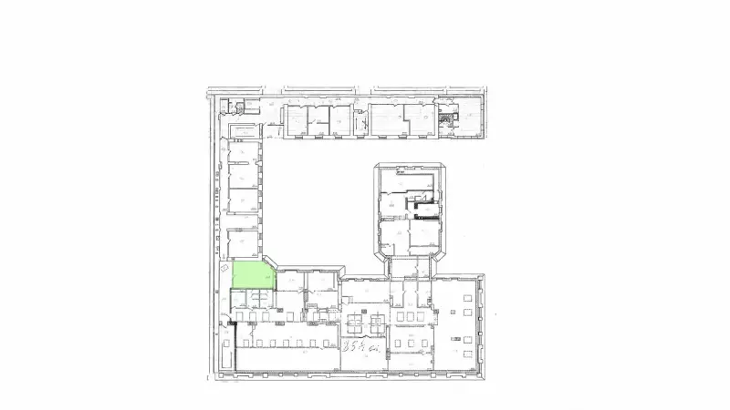 Аренда офиса 36.9 кв.метров, 3 этаж-99. План объекта