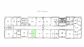 Аренда офиса 19.1 кв.метров, 8 этаж-99. План объекта