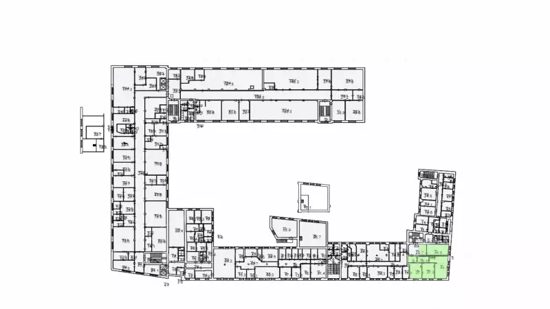 Офис лофт 195 м&sup2; в центре,5 мин от метро-99. План объекта