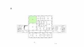 Аренда офиса 35.5 кв.метров, 6 этаж-99. План объекта