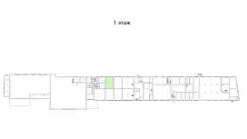 Аренда склада 60.8 кв.метров, 1 этаж-99. План объекта