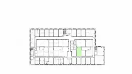 Аренда офиса 45 кв.метров, 2 этаж-99. План объекта