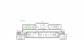 Аренда офиса 11 кв.метров, 1 этаж-99. План объекта