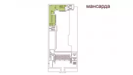 Аренда офиса 151.3 кв.метров, 6 этаж-99. План объекта