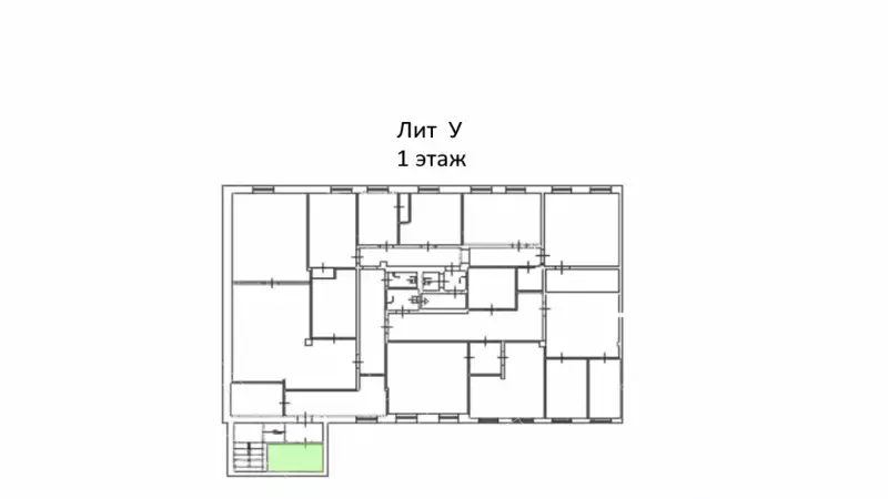Аренда склада 8.7 кв.метров, 1 этаж-99. План объекта