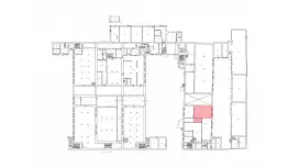 Аренда склада 72.7 кв.метров, Цоколь этаж-99. План объекта