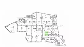 Аренда офиса 24 кв.метров, 5 этаж-99. План объекта