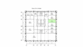 Аренда офиса 72 кв.метров, 3 этаж-99. План объекта