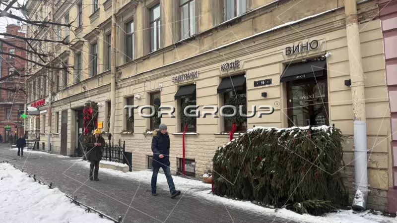 Аренда торгового помещения 80 кв.метров, 1 этаж-1. Фасад фронтальная