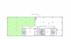 Аренда офиса 324.5 кв.метров, 6 этаж-99. План объекта