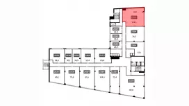 Продажа офиса 104.3 кв.метров, 7 этаж-99. План объекта
