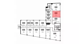 Продажа офиса 78.3 кв.метров, 8 этаж-99. План объекта