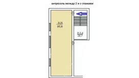 Склад 90,8 м2 от собственника-99. План объекта