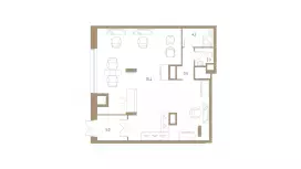 Продажа универсального помещения 86.7 кв.м, 1 этаж-99. План объекта