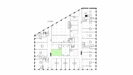 Продажа универсального помещения 120.44 кв.м,1этаж-99. План объекта