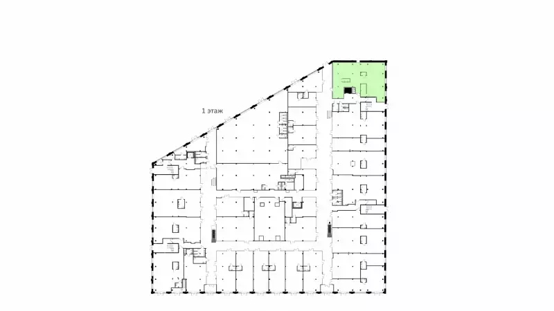 Продажа универсального помещения 218.09 кв.м 1этаж-99. План объекта
