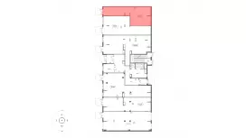 Продажа универсального помещения 71 кв.м, 1 этаж-99. План объекта