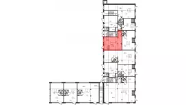 Продажа универсального помещения 57.6 кв.м, 1 этаж-99. План объекта