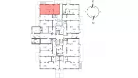 Продажа универсального помещения 56 кв.м, 1 этаж-99. План объекта