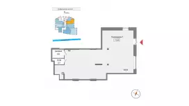 Продажа универсального помещения 110.6 кв.м, 1этаж-99. План объекта